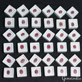 Certified 229.70 Ct Natural Mozambique Ruby AAA Oval Ring Size Gemstones ~36 Pcs