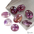 8 Pcs 240 Cts Natural Purple Amethyst Jewelry Making Mix Cabochon Lot 20-29mm