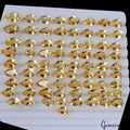 Pear Cut Natural Unheated Orange Citrine Brazil 74pcs 130.30 Ct 9-12mm Gemstones