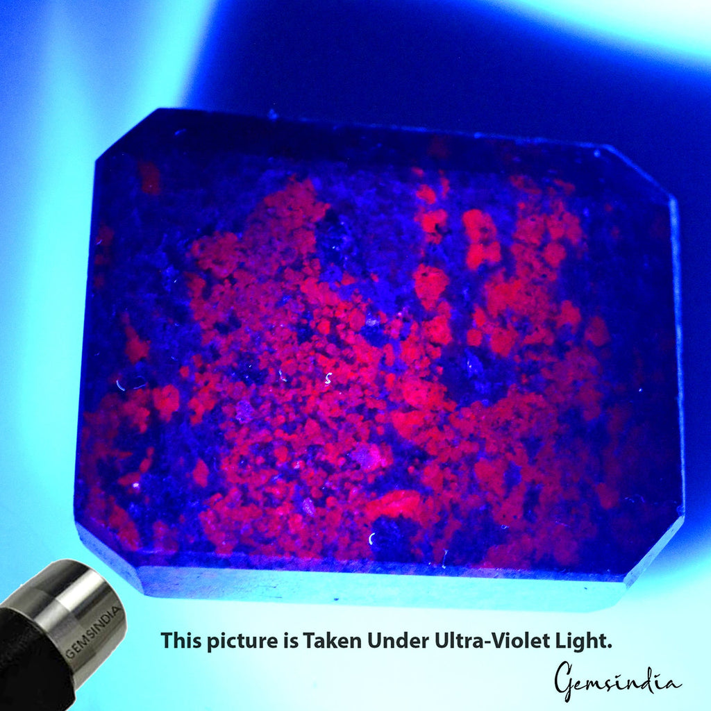 520 Ct Natural Untreated Ruby Kyanite Octagon Cut Earth Mined Huge Size Gemstone