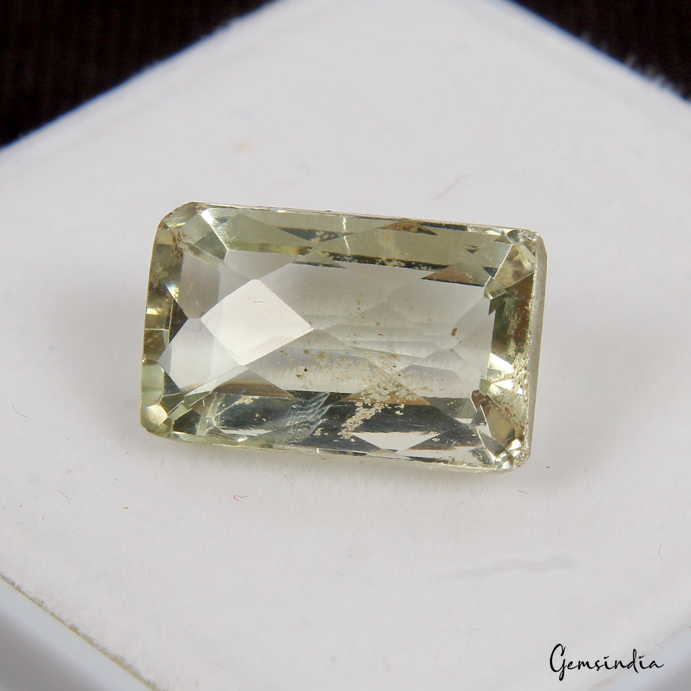 7.50 Ct Natural Green Aquamarine Baguette Checker Cut Untreated Jewelry Gemstone