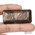 Certified 263.30 Cts Natural Brown Sapphire Octagon Cut Unheated/Untreated Gem