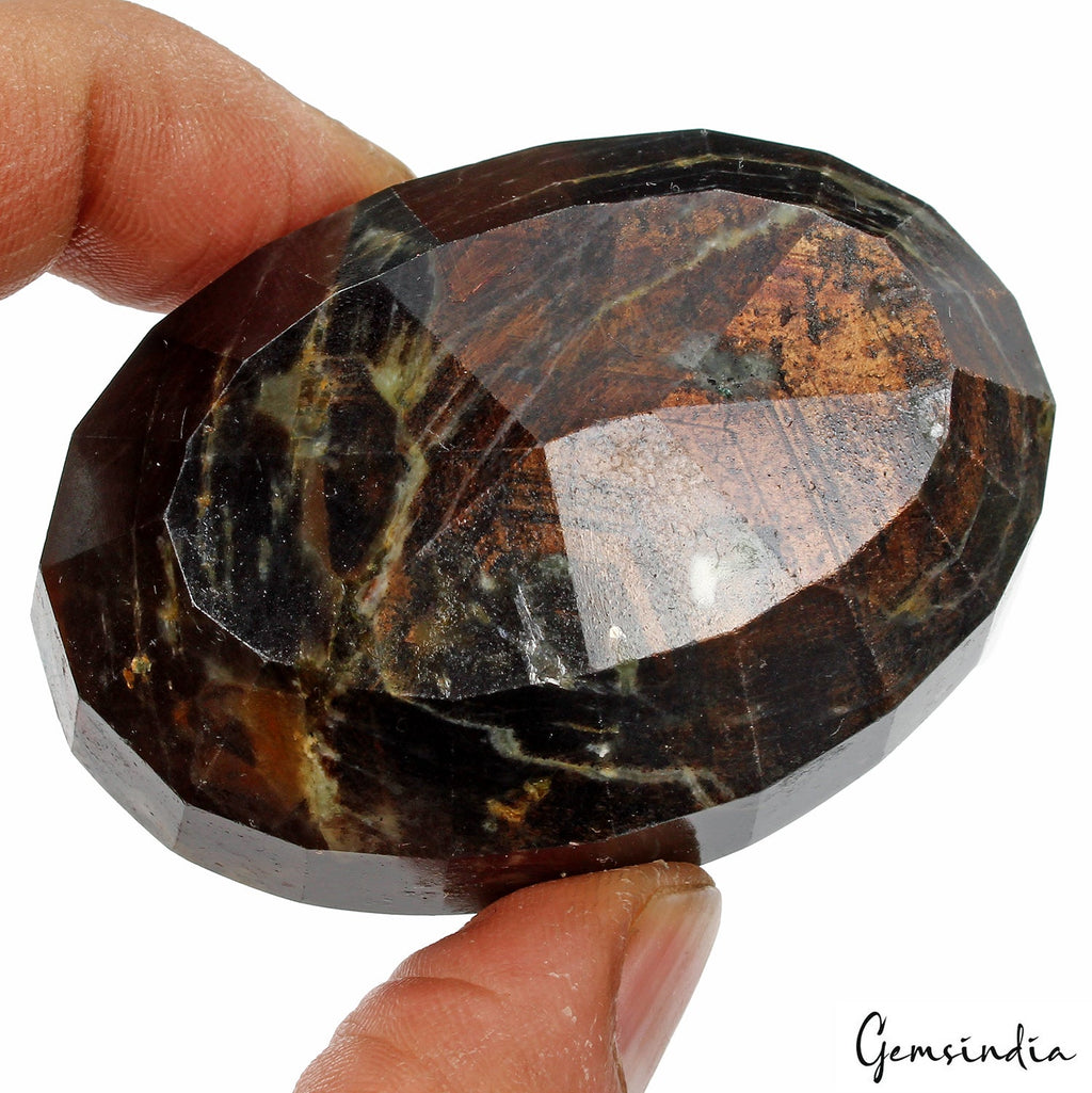 Certified 830 Cts Natural Untreated Black Brown Sapphire Oval Cut Loose Huge Gem