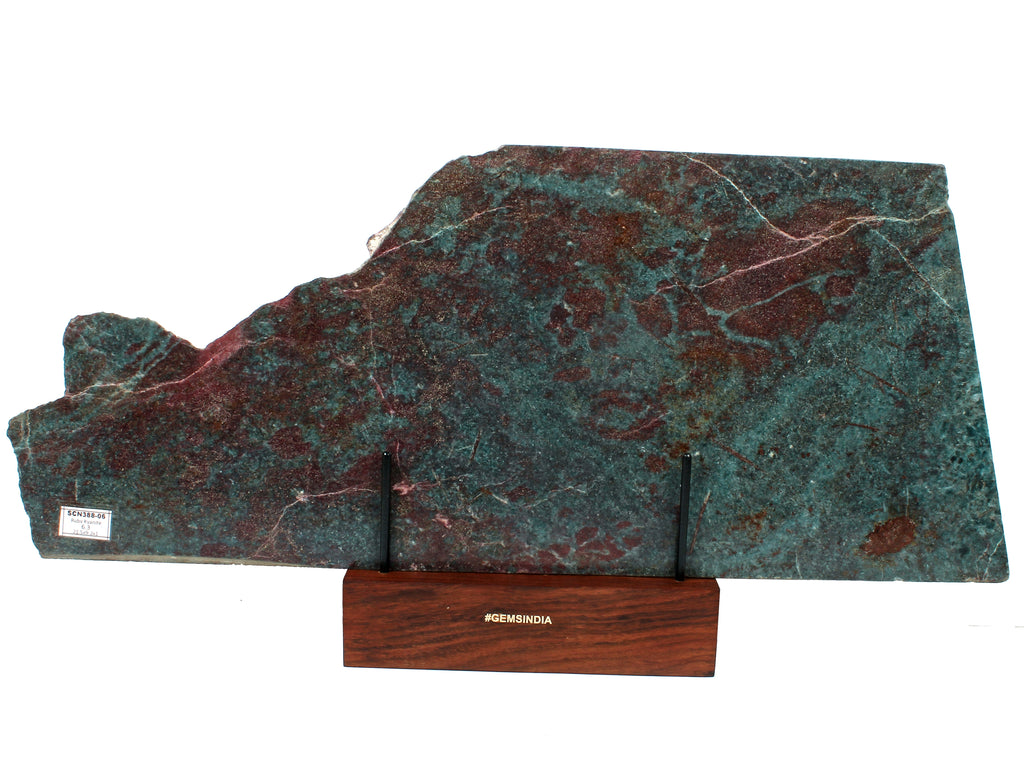 Natural Ruby Kyanite 6.3 kg 21.5x9.2" Extra Large Polished Crystal Slab Specimen