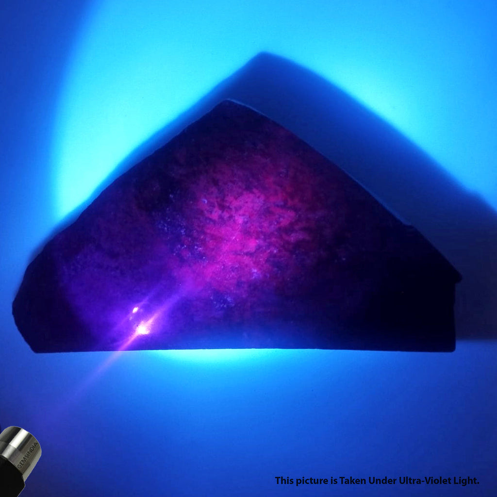 760 gram Ruby Kyanite Rough Slab Natural Untreated Crystal Display Specimen