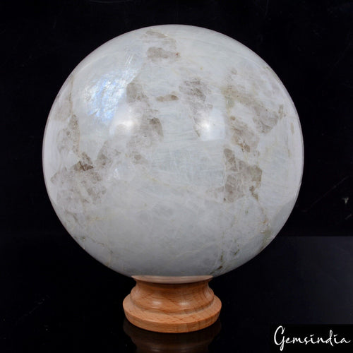 Amazonite Sphere, White — 5 Inch in diameter, 2.85 Kg (14230 Ct), Madagascar