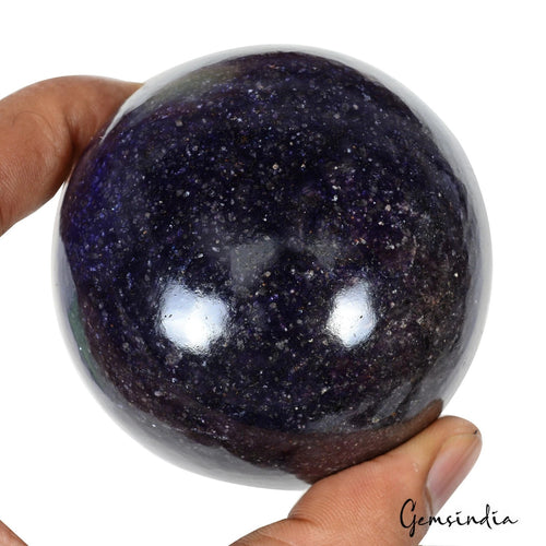 African Blue Sapphire Cabochon — 68 x 68 x 45mm, 1950 Ct, Madagascar