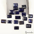 220 Ct Natural Blue Sapphire Baguette Cut 14mm-18mm Loose Ring Size Gemstone Lot