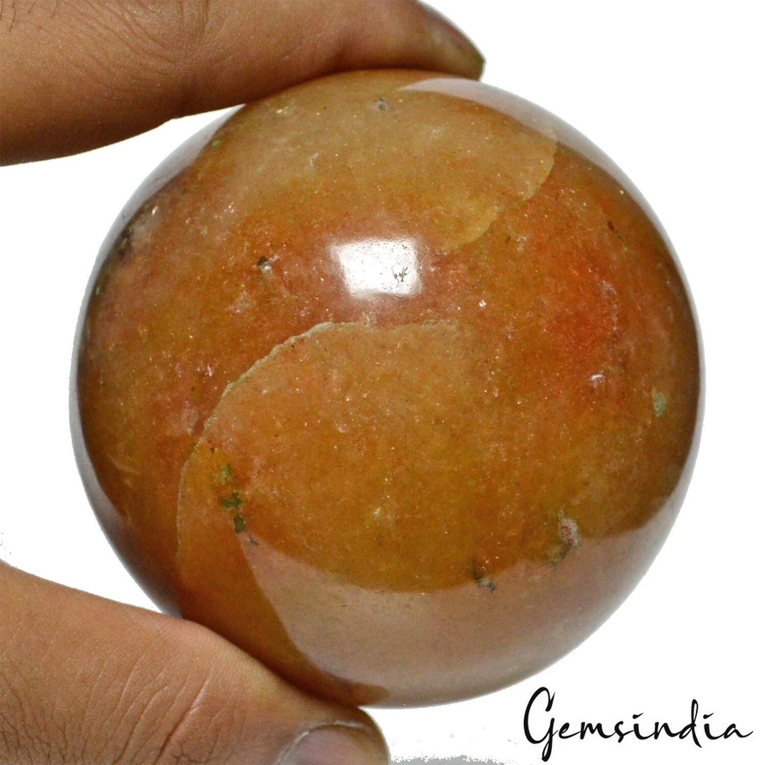 3220 Cts Natural Brown Aventurine Crystal Healing Polished Sphere Huge Gem 2.9"