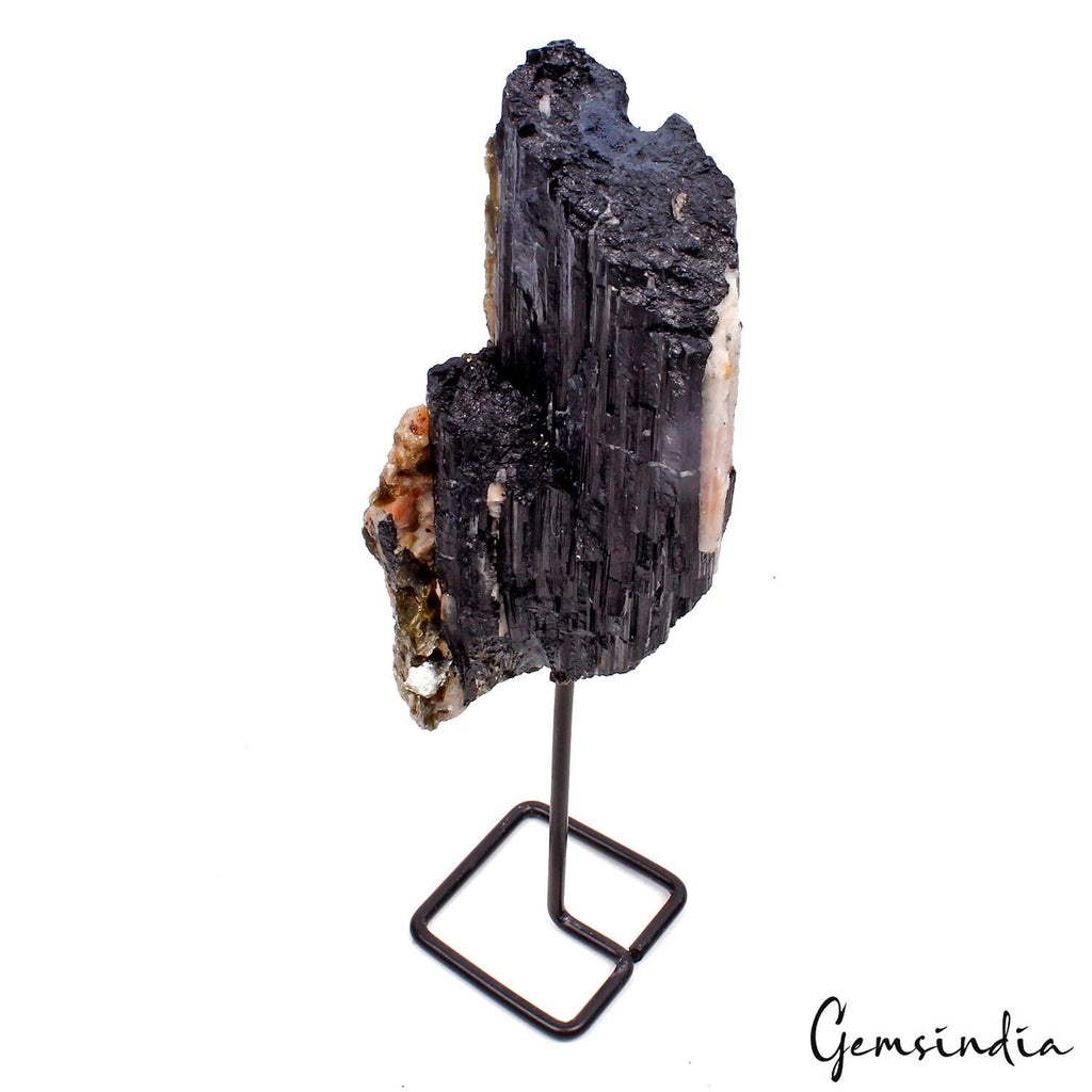 470 Gram Natural Black Tourmaline Specimen Raw /Rough Crystal Healing Gemstone