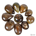 2400 Ct Natural Golden Brown Untreated Sapphire Mix Cab Loose Wholesale Gems Lot
