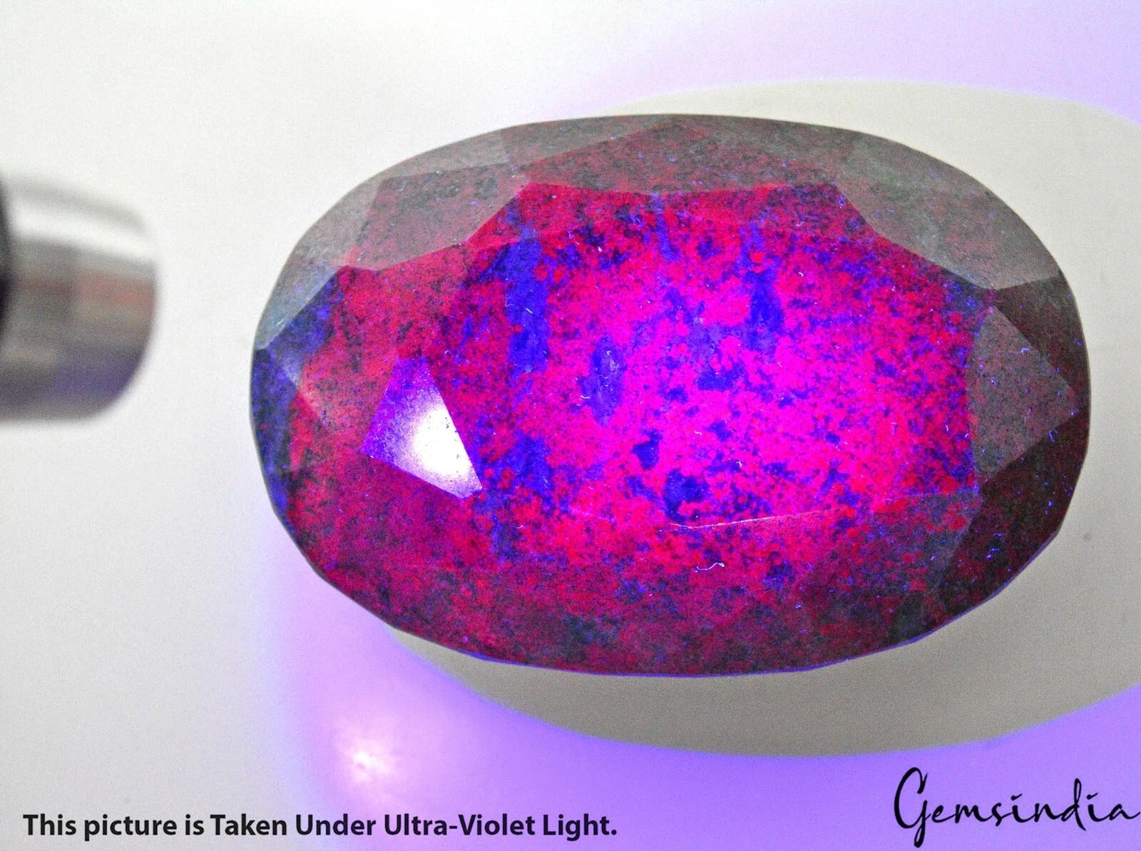 4350 Ct Natural Untreated Ruby Kyanite Earth Mined Oval Certified Huge Gemstone