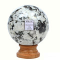 Moonstone Sphere, Black — 3.5 Inch in diameter, 1 Kg (5000 Ct)