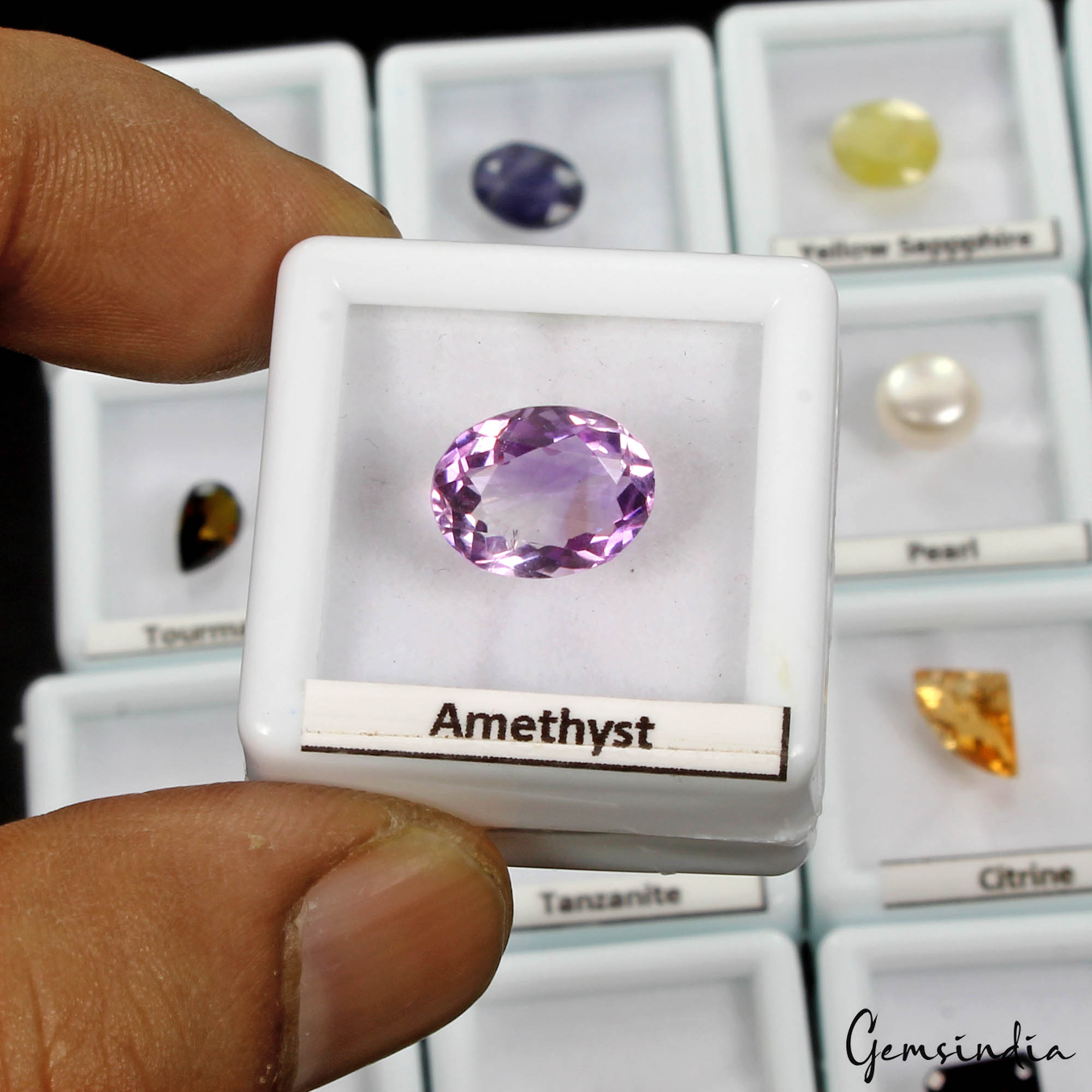 16 Pcs Estate Genuine Semi Precious Loose Mix Cut Multi Gemstones Lot Collection