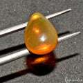Opal Cabochon, Untreated, Orange — 12 x 10 x 5mm, 3.50 Ct, Ethiopia