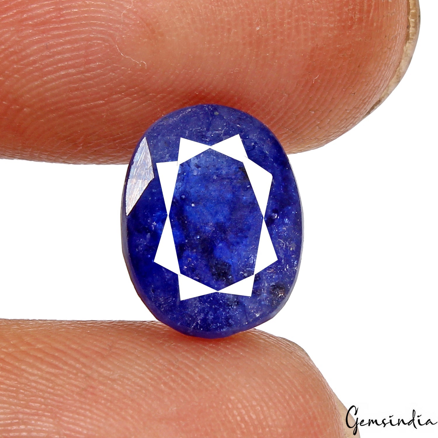 7.90 Cts Natural Blue Sapphire From Ceylon Oval Cut Loose Top Quality Gemstone