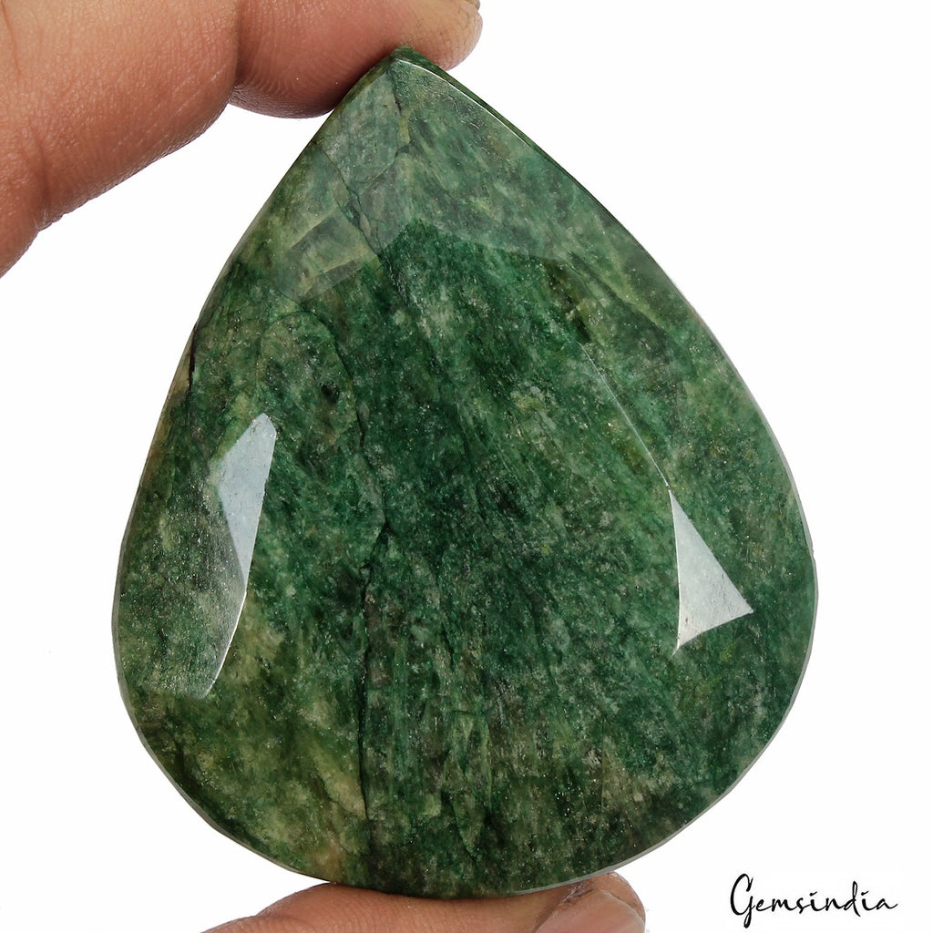830 Ct Natural Green Zambian Emerald Pear Cut Faceted Earth Mined Huge Size Gems