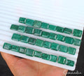 Natural Green Brazilian Octagon Cut Emerald 270.00 Ct Loose Wholesale Gems Lot
