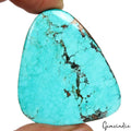 120.80 Ct Natural Arizona Blue Turquoise Fancy Cab Loose Gems From United State