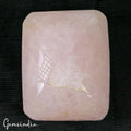 2800 Ct Natural Untreated Pink Rose Quartz Octagon Cut Hand Carved Huge Size Gem