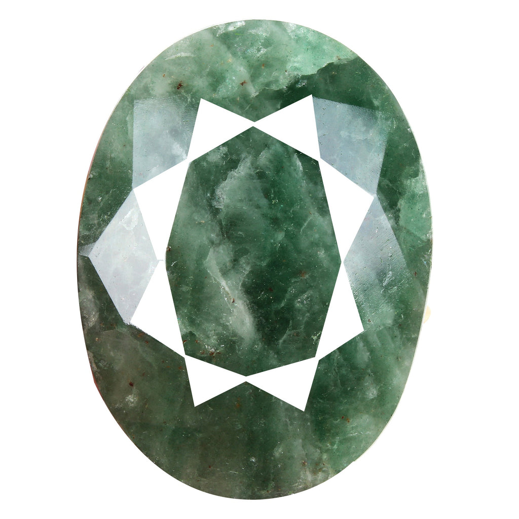 2570 Ct Natural Green Strawberry Quartz Oval Faceted Museum Size Loose Gemstone