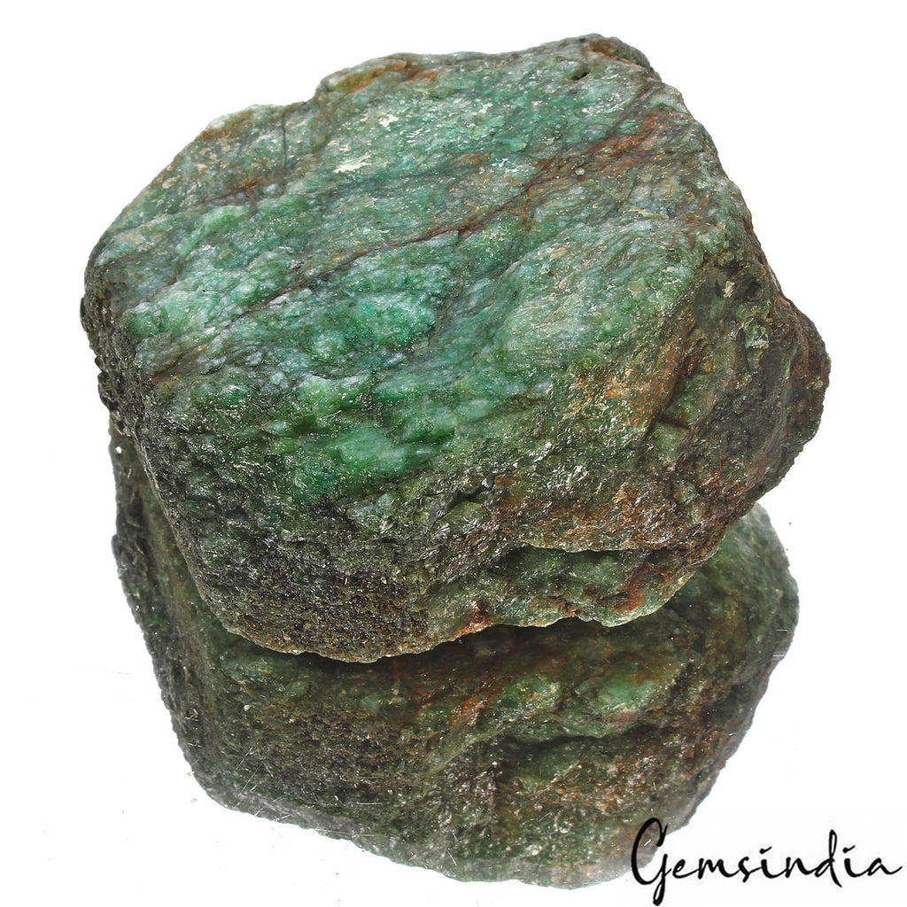 3270 Ct Natural Brazilian Green Emerald Raw Rough Rock Crystal Minerals Huge Gem
