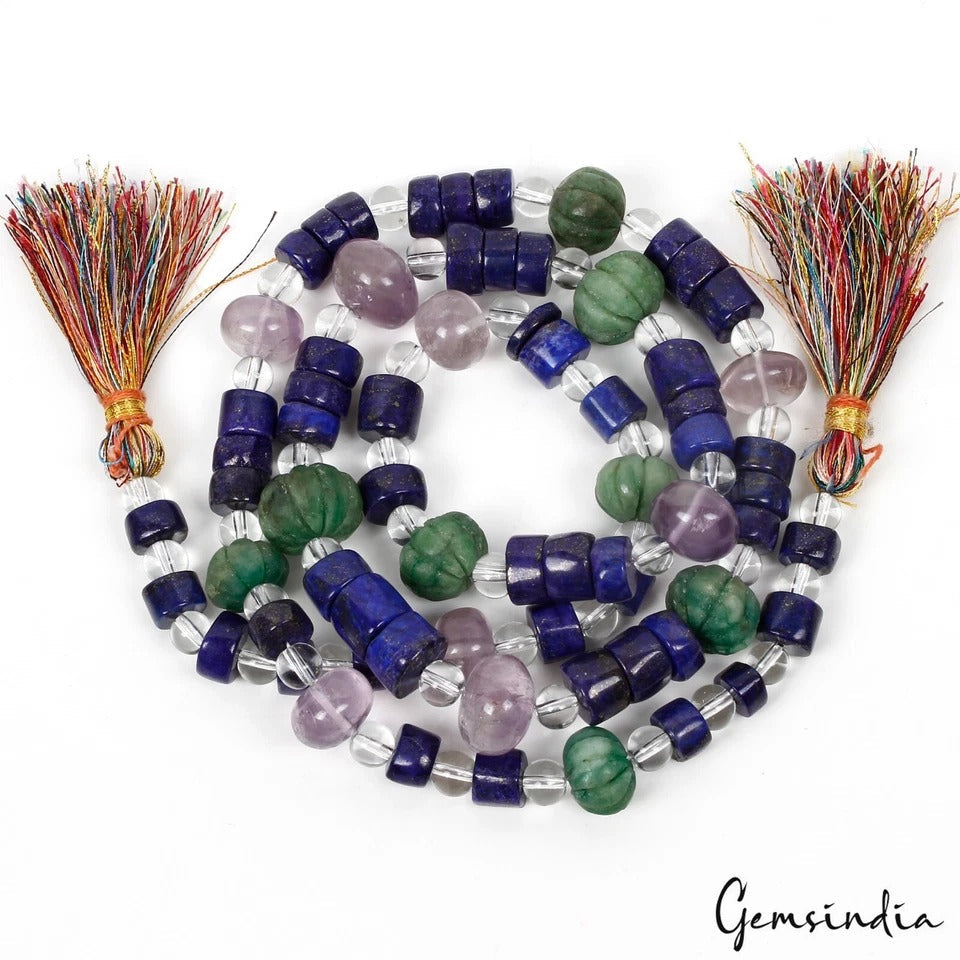 Natural Multi-Gems Mixed Shape Beads, 31" Strand 6-16mm/750Ct For Jewelry Making