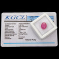 Certified 6.30 Cts Natural Pink Star Ruby Oval Cab Rare Loose Gem For Ring-RH