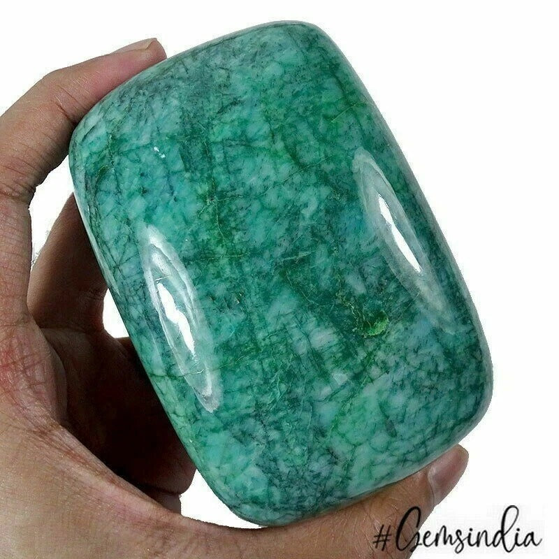 2800 Ct Natural Green Brazilian Emerald Cushion Cut Earth Mined Certified Gems