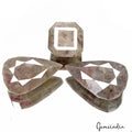 500 Ct/3 Pcs Natural Untreated Ruby in Crystal Matrix Mix Cut Loose Gemstones
