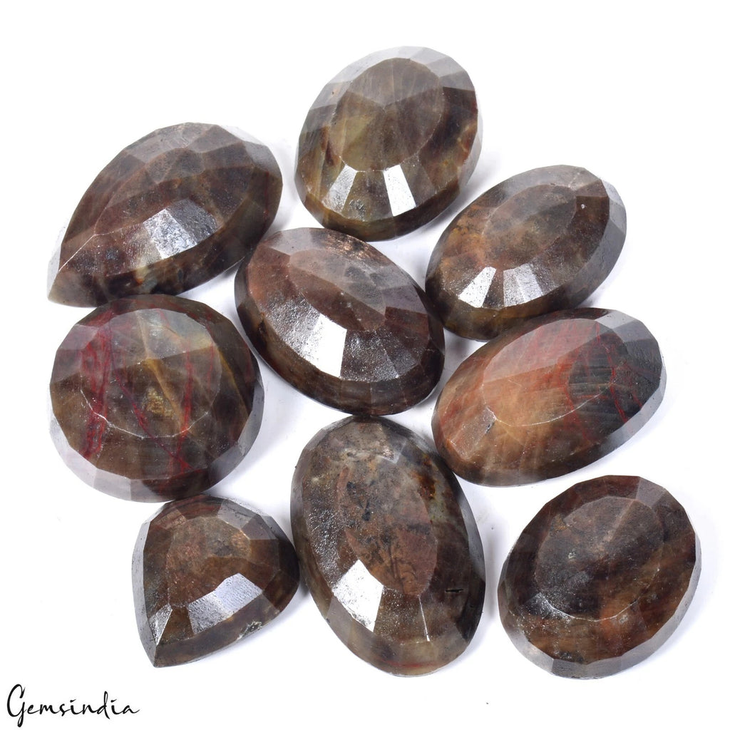 Sapphire Lot, Loose Gemstone, Untreated, Brown — 9 Pieces, 35mm to 53mm, 2500 Ct, Madagascar