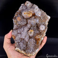 1.6LB Huge Natural Purple Amethyst Geode Quartz Cluster Crystal Specimen Healing