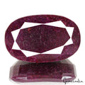 Natural Red Ruby 1450 Ct Oval Cut Loose Faceted Earth mined Gemstone, Madagascar