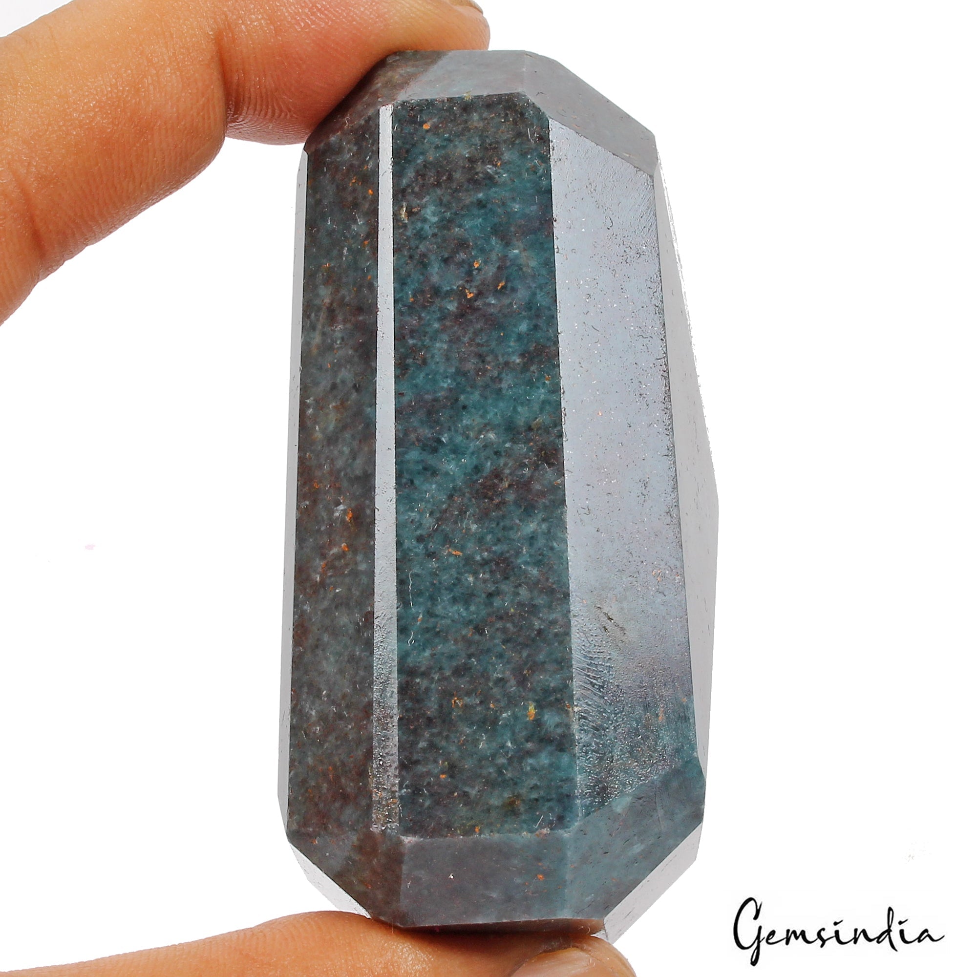 1580 Cts Natural Untreated Red Blue Ruby Kyanite Octagon Cut Loose Huge Gemstone