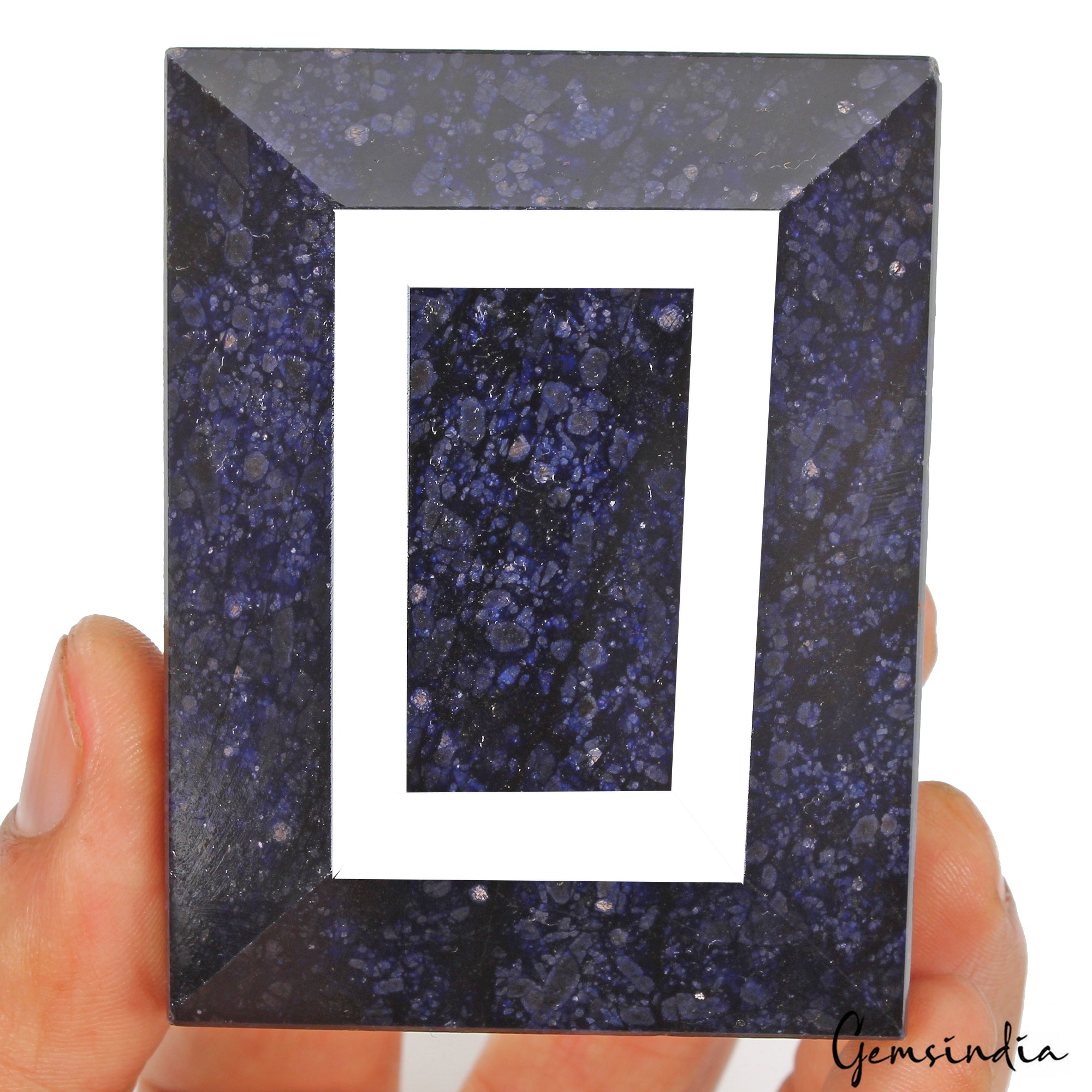 African Blue Sapphire Loose Gemstone, Color Enhanced — 75x58x43mm, 2220 Ct, Africa