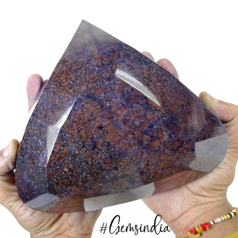 Earth mined 3.64 Kilo Natural Blue Sapphire Museum Size Gem