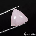 Morganite Cabochon, Untreated, Pink — 19x19x7 mm, 22.70 Ct, Brazil