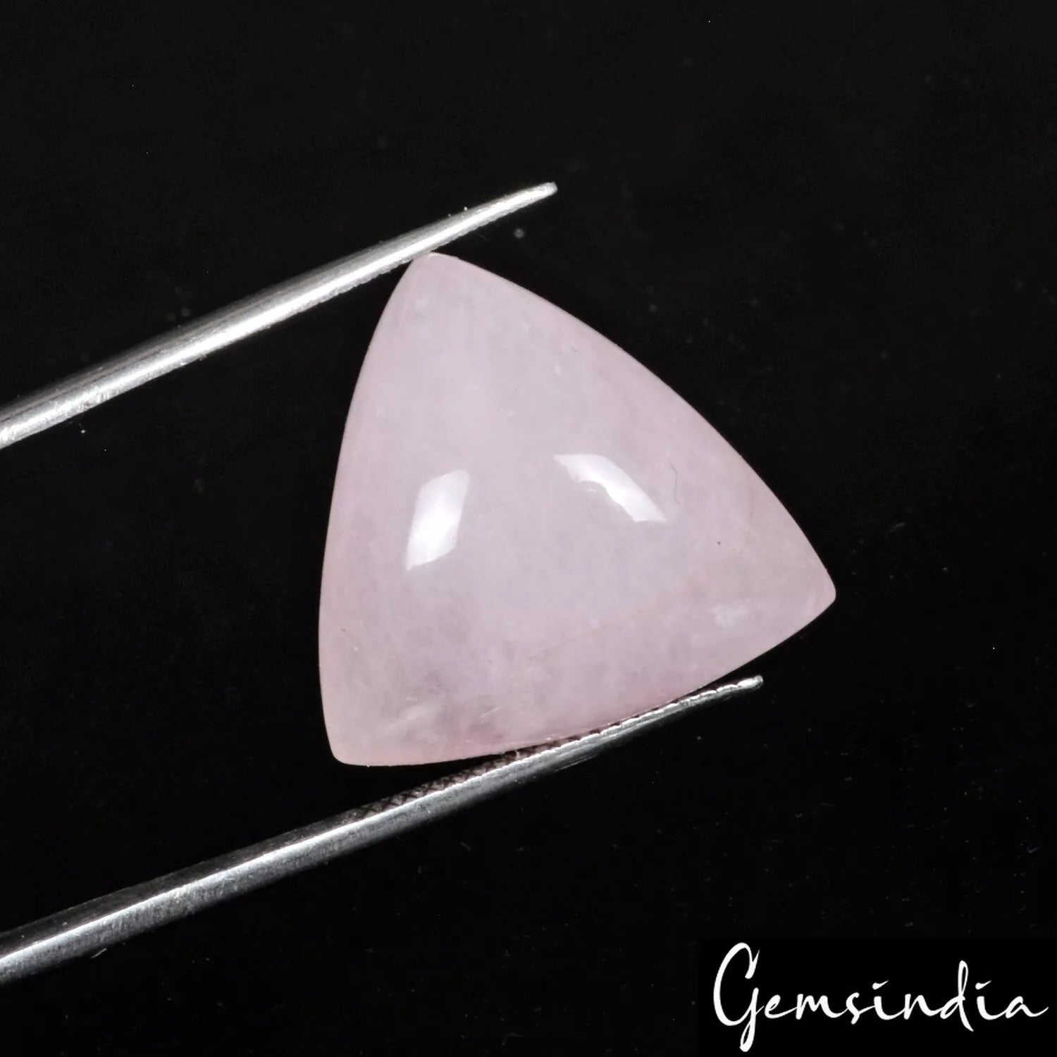 Morganite Cabochon, Untreated, Pink — 19x19x7 mm, 22.70 Ct, Brazil