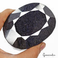 Huge 3600 Cts Natural African Blue Sapphire Oval Faceted Museum Size Loose Gem