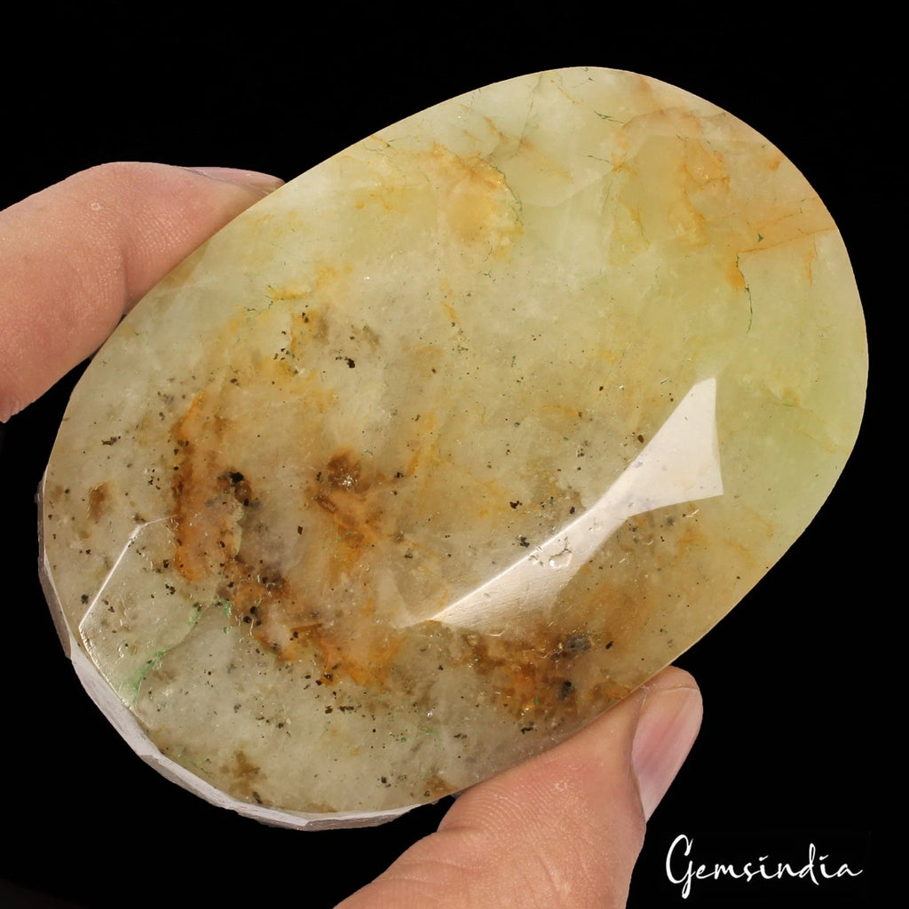 Beryl Loose Gemstone, Untreated — 92 x 64 x 37 mm, 1900 Ct, Brazil