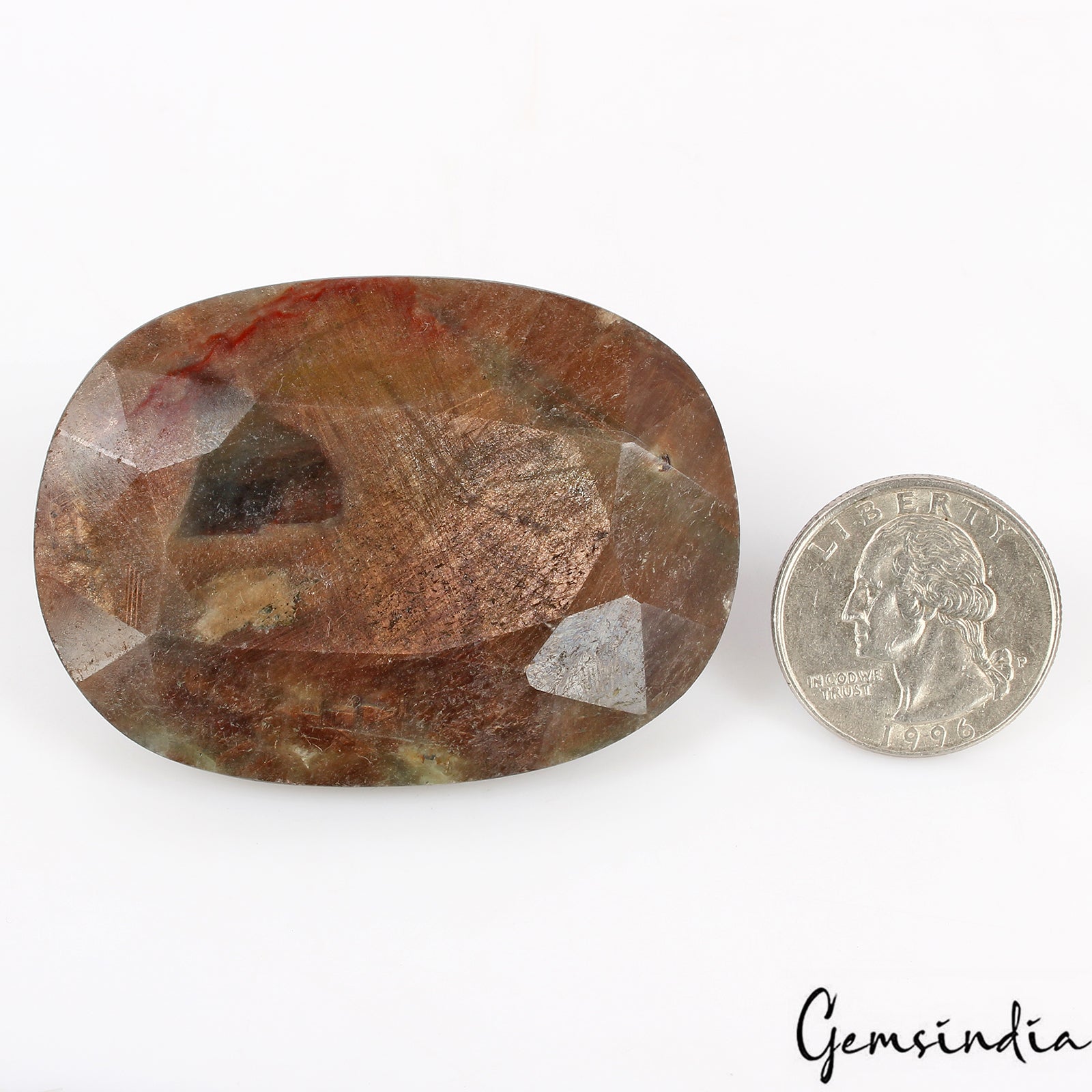 Certified 525 Cts Natural Untreated Brown Sapphire Oval Cut Huge Size Gemstone