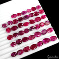 217.70 Ct Natural Red Pink Beryl Oval Cut Faceted Loose Wholesale Gemstone Lot
