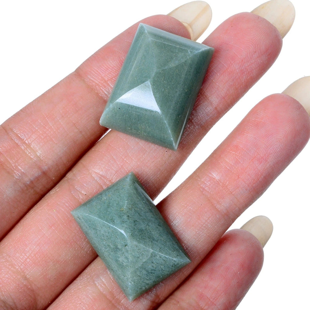 64.90 Ct Natural Untreated Green Guatemala Jadeite Jade Baguette Cut Loose Gems