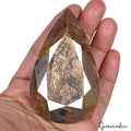 1170Ct Natural Untreated Brown Sapphire Pear Faceted Earth Mined Museum Size Gem