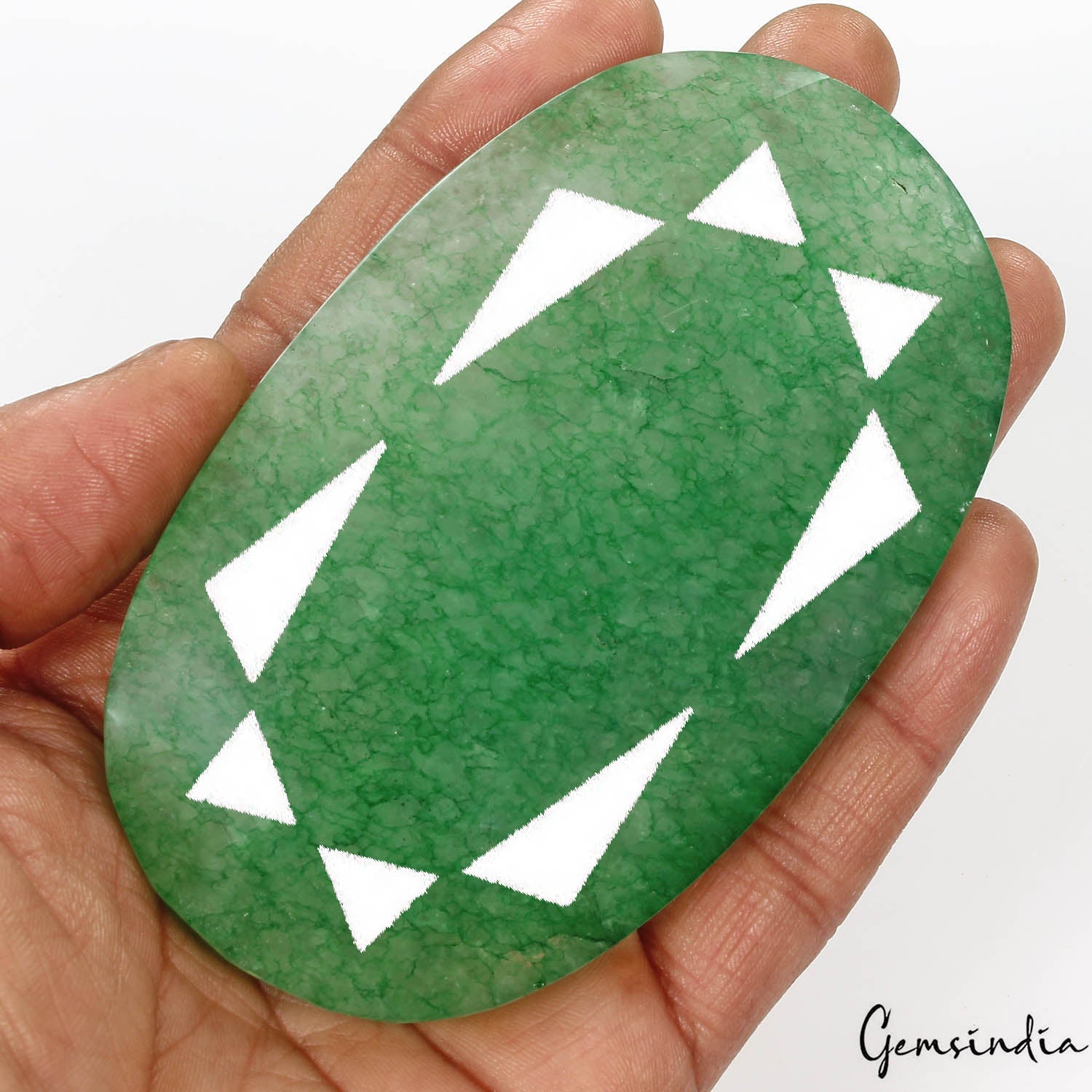 1148 Cts Natural Dark Green Quartz Oval Faceted Earth Mined Huge Size Loose Gem