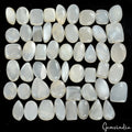 52 Pc Natural Silky Moonstone Mix Cabochon 13mm-21mm Loose Gemstones ~ 500 Cts