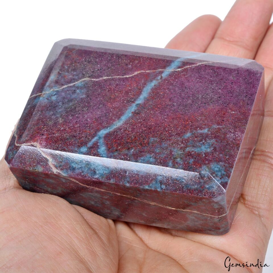 Ruby Loose Gemstone, Untreated — 3x2.25x1.7 Inches, 2600 Ct (0.52 Kg), Madagascar