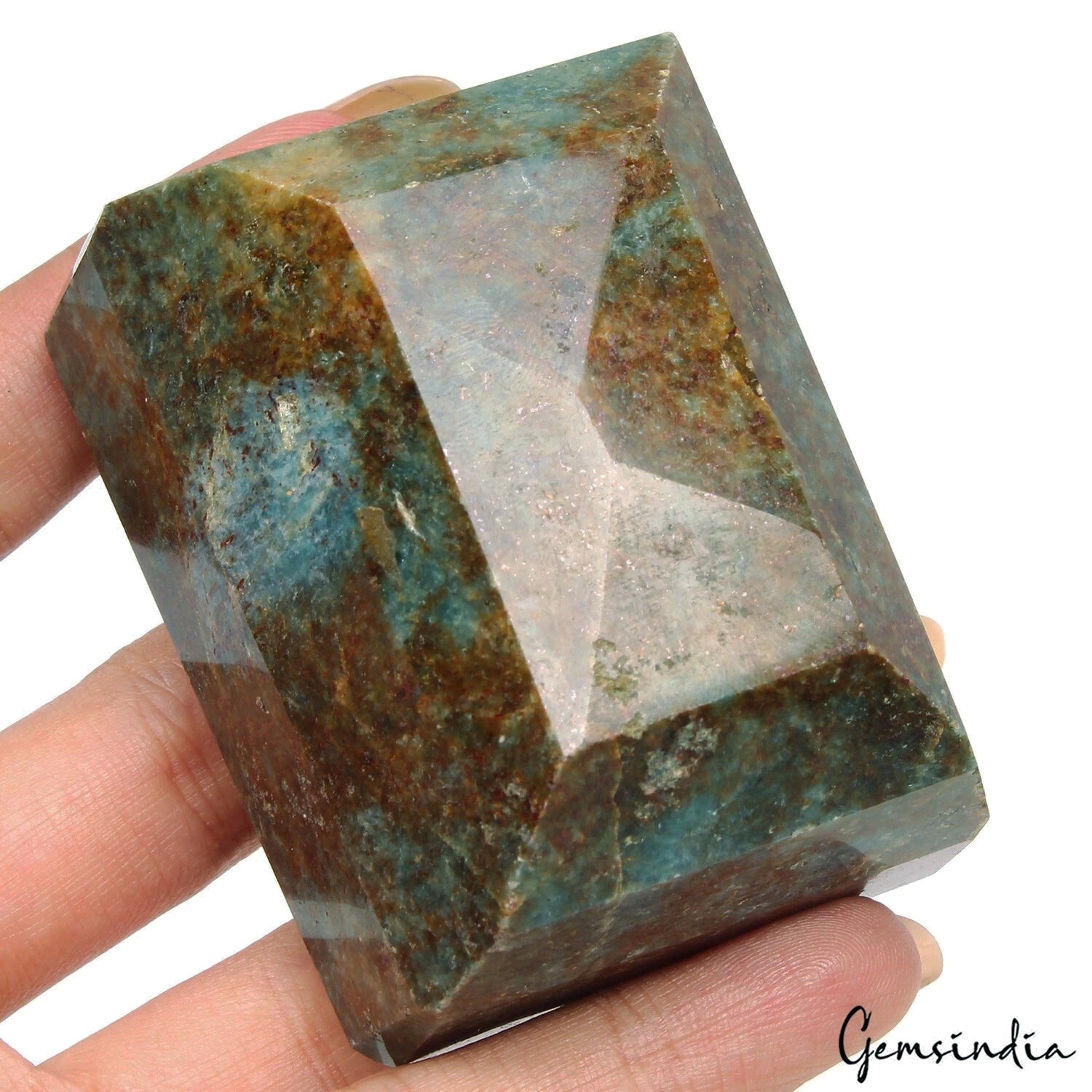 Huge 1730Ct Natural Kyanite Octagon Faceted Cut Earth Mined Museum Size Gemstone