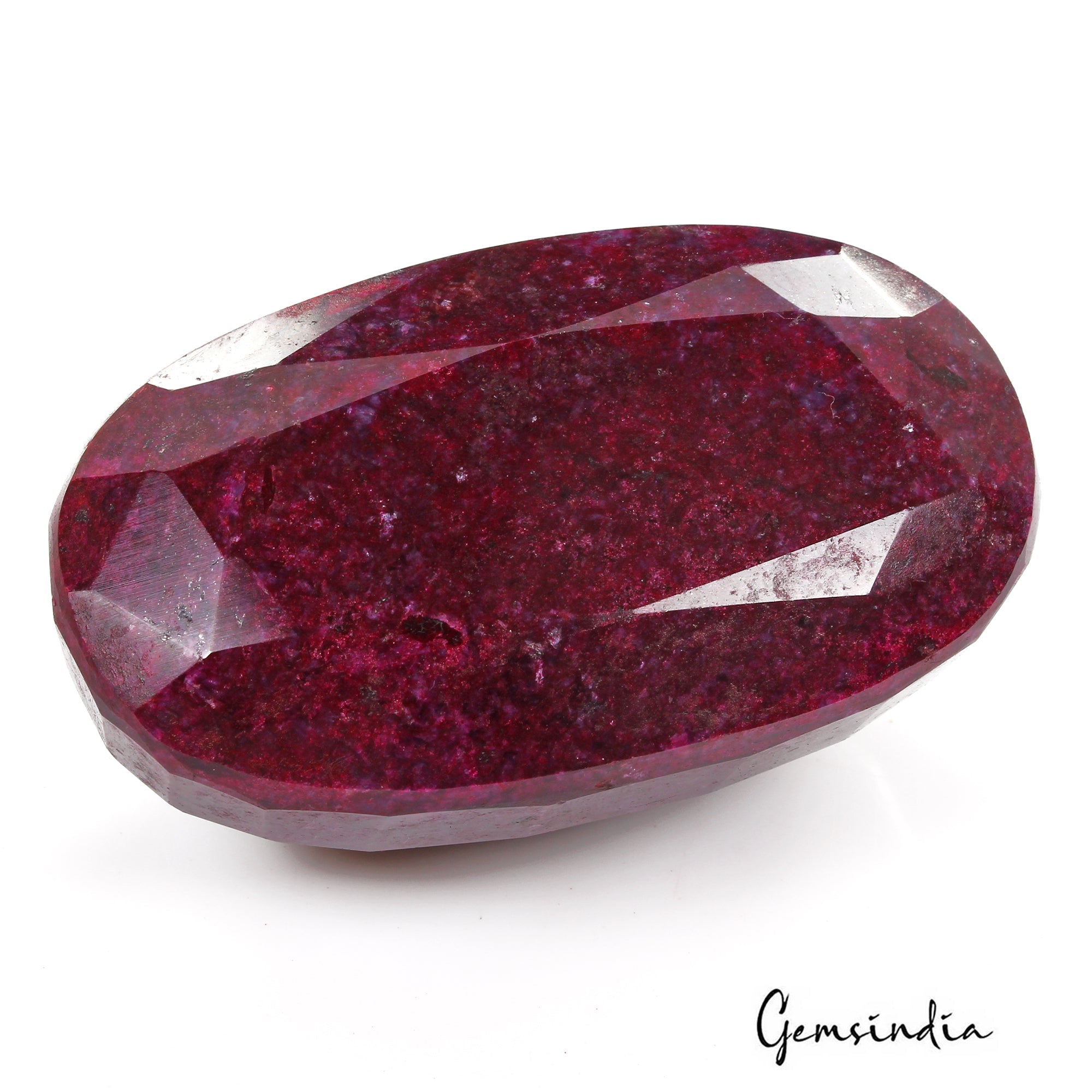 1980 Ct Natural Ruby Huge Size Oval Faceted Earth Mined Gemstone From Madagascar