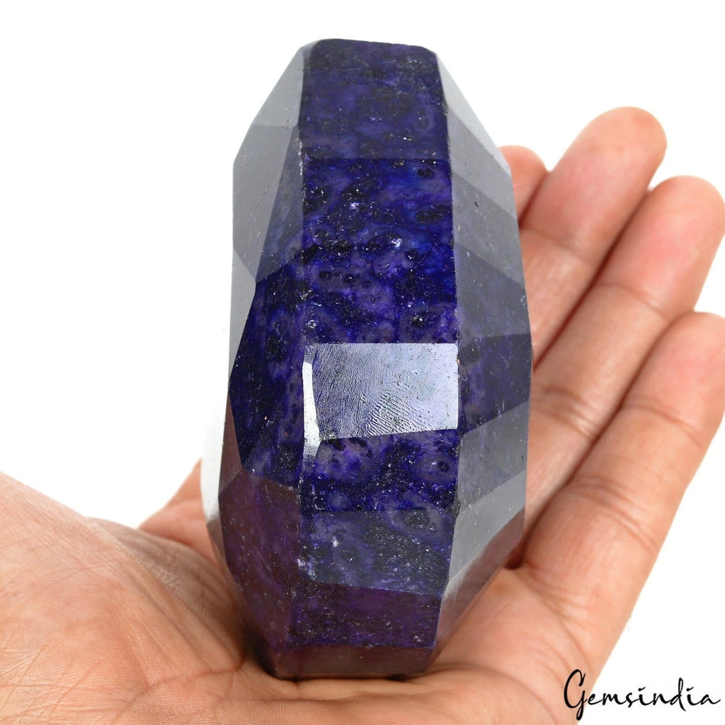 2300 Ct Natural Blue Sapphire Pear Faceted Museum Size Earth Mined Huge Gemstone
